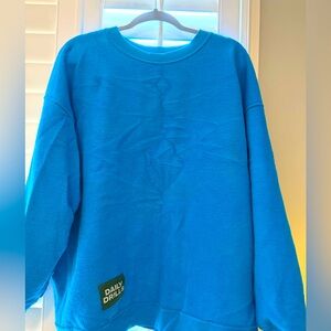 Daily Drills ML Blue Sweatshirt